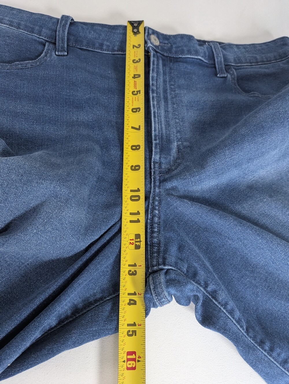 NEW Old Navy High-Rise Wow Loose Jeans Women’s Tall Size 18 Stretch Blue Denim - Picture 11 of 13